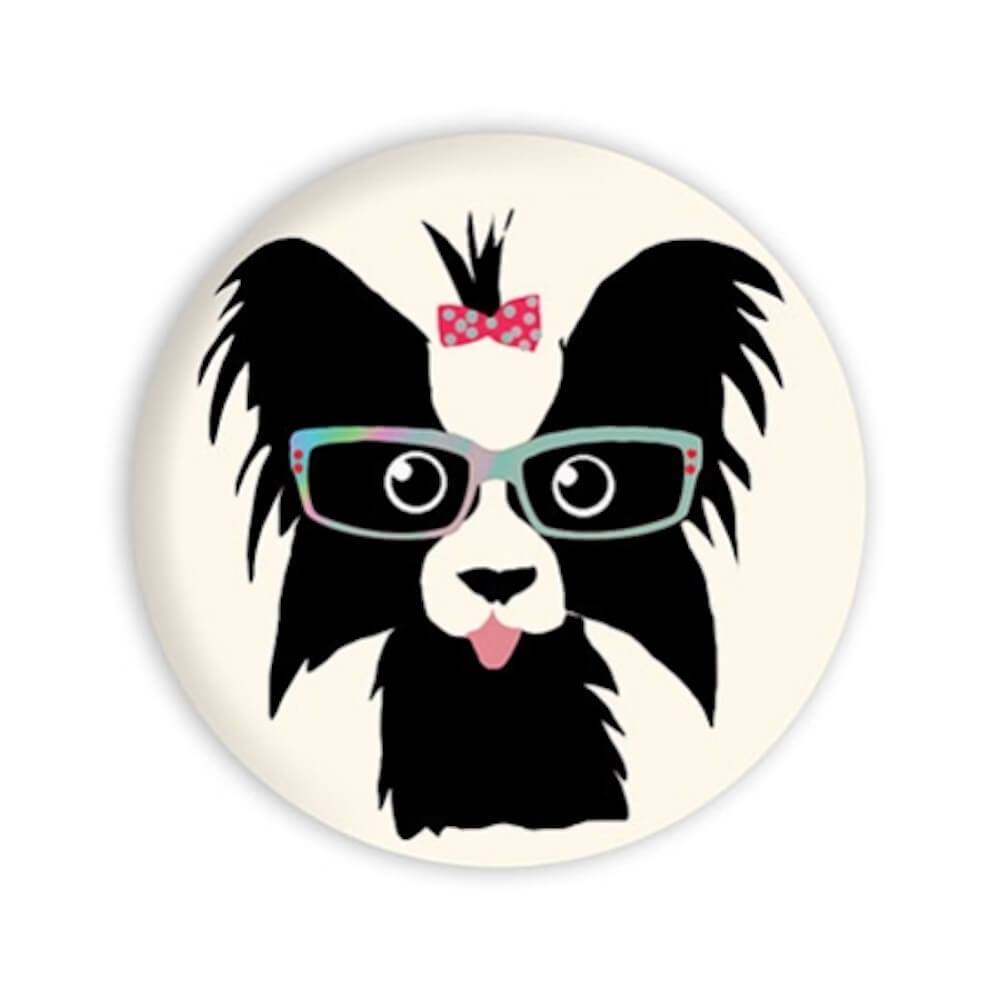 Chien - Magnet décapsuleur 5,8 cm Cartes d'art